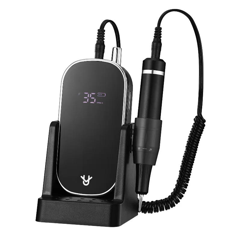 

Nail polisher with base charging grinding nail remover nail shop dead skin removal electric new sander