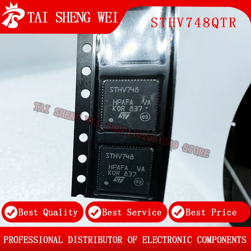 5PCS Brand New STHV748QTR STHV748SQ Printing, STHV748, Power Generator Chip IC QFN-64 Brand New