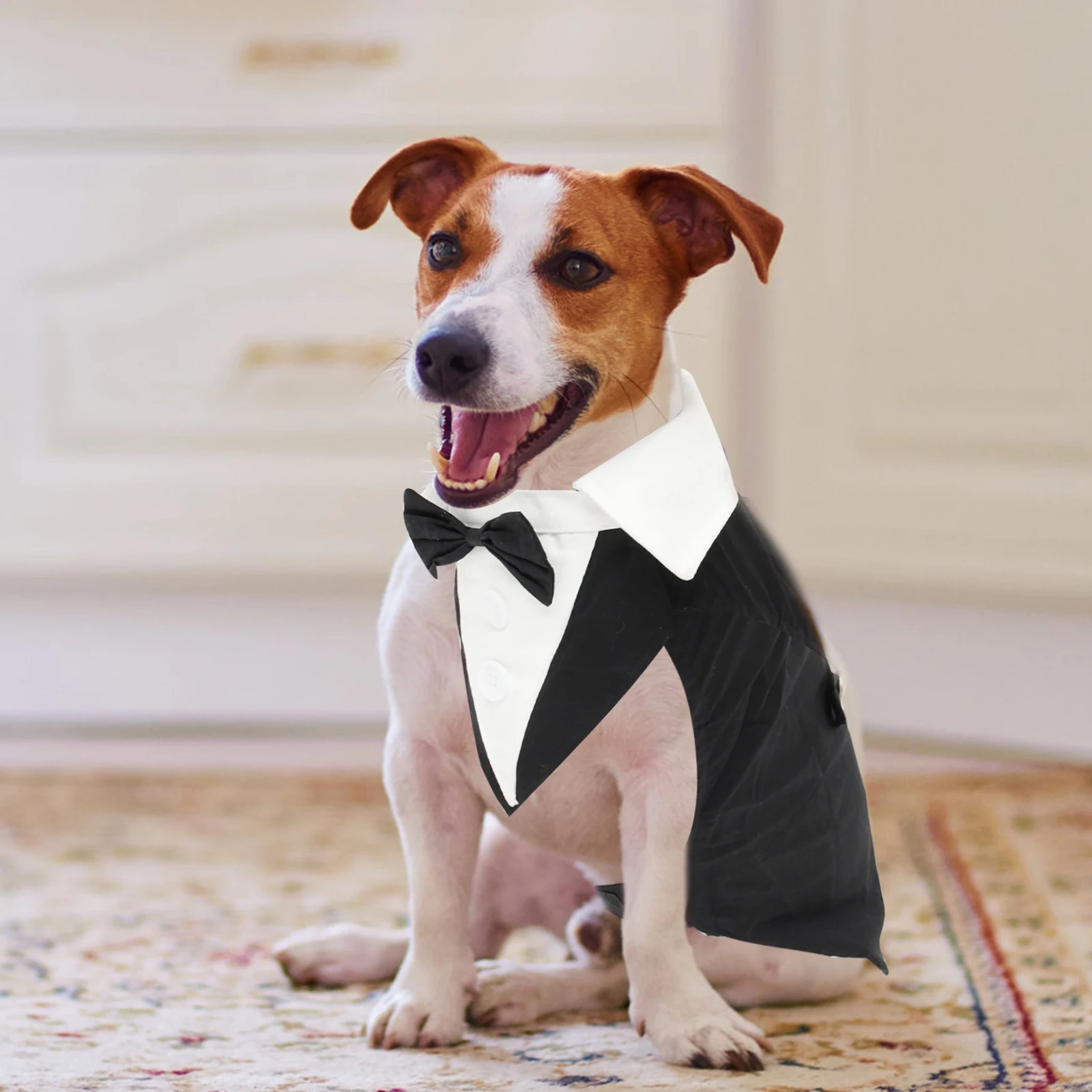 

Pet Formal Wear Puppy Suit Dog Formal Tuxedo for Small Dogs Wedding Comfortable Pet Clothes Style