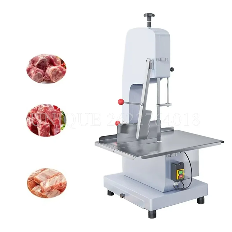 Commercial Electric Bone Saw Cutting Machine Commercial Food Processor Desktop Cutter Small Meat Grinder Meat Cutting Machine