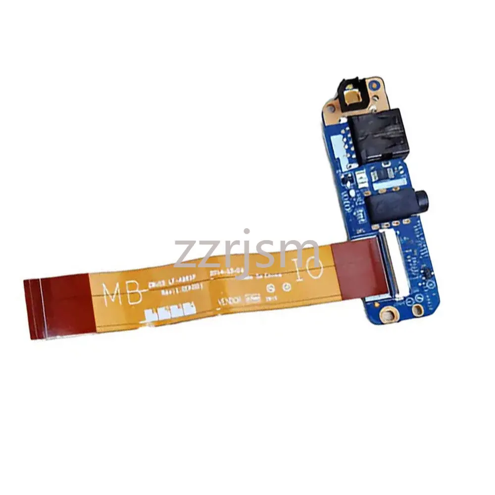 لديل خط العرض E7440 E7450 محمول USB الصوت جاك واي فاي اللاسلكية التبديل زر الطاقة مجلس VAUA0 LS-9591P LF-9591P LS-A961P #5