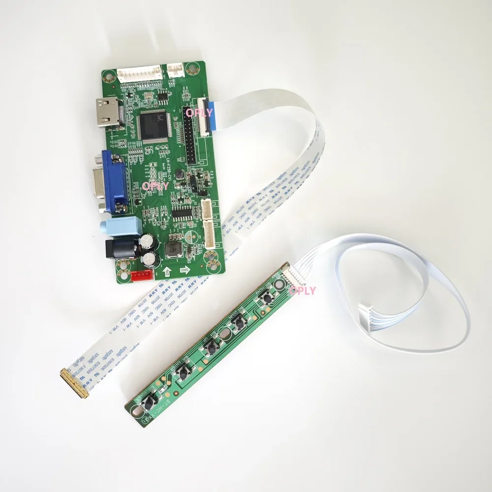 

For LM133LF6L03 13.3" 1920×1080 30 pin LED screen Kit EDP controller board HDMI-Compatible VGA Audio