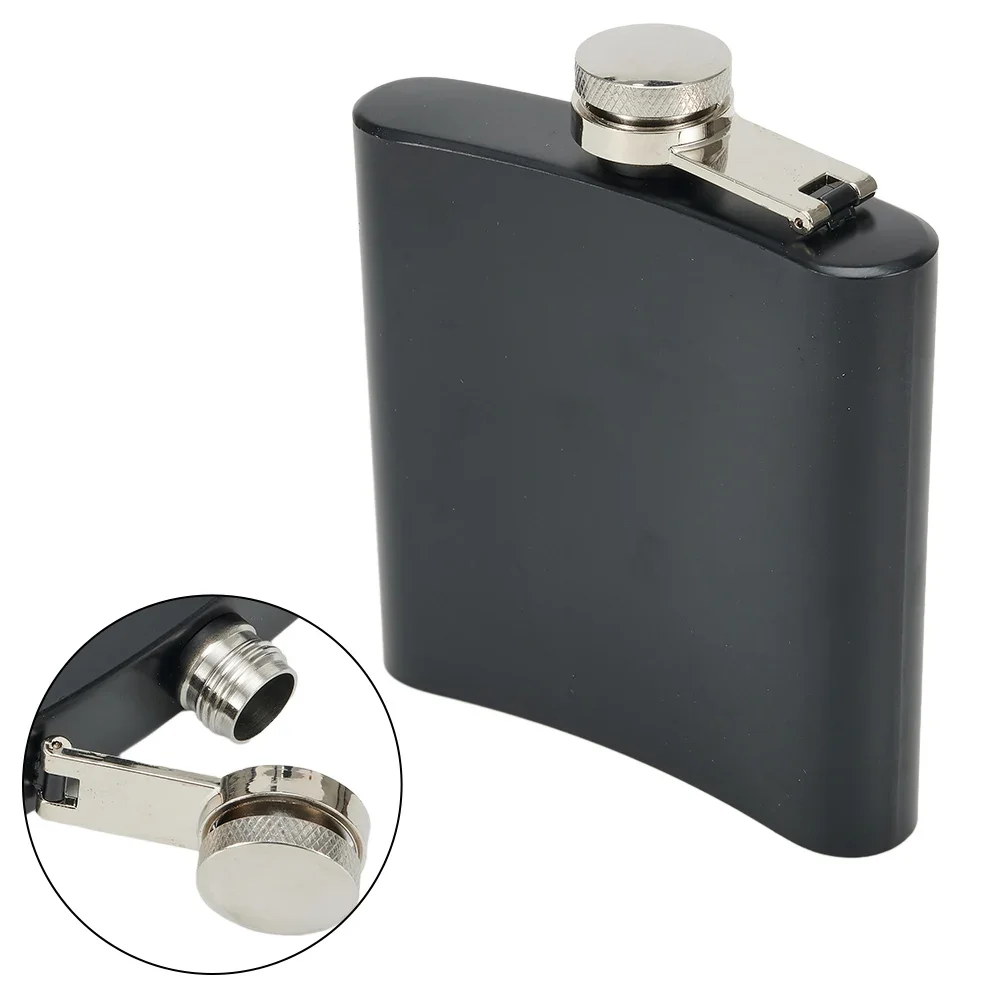 6/8oz Hip Flask Boating Wine Bottle Brandy Large Capacity Liquor Pocket Spare Parts Stainless Steel Tailgating