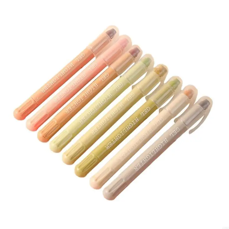 

8 Pcs Multifunctional Highlighter Pen Bible Marker Pen Highlighter Markers 24BB