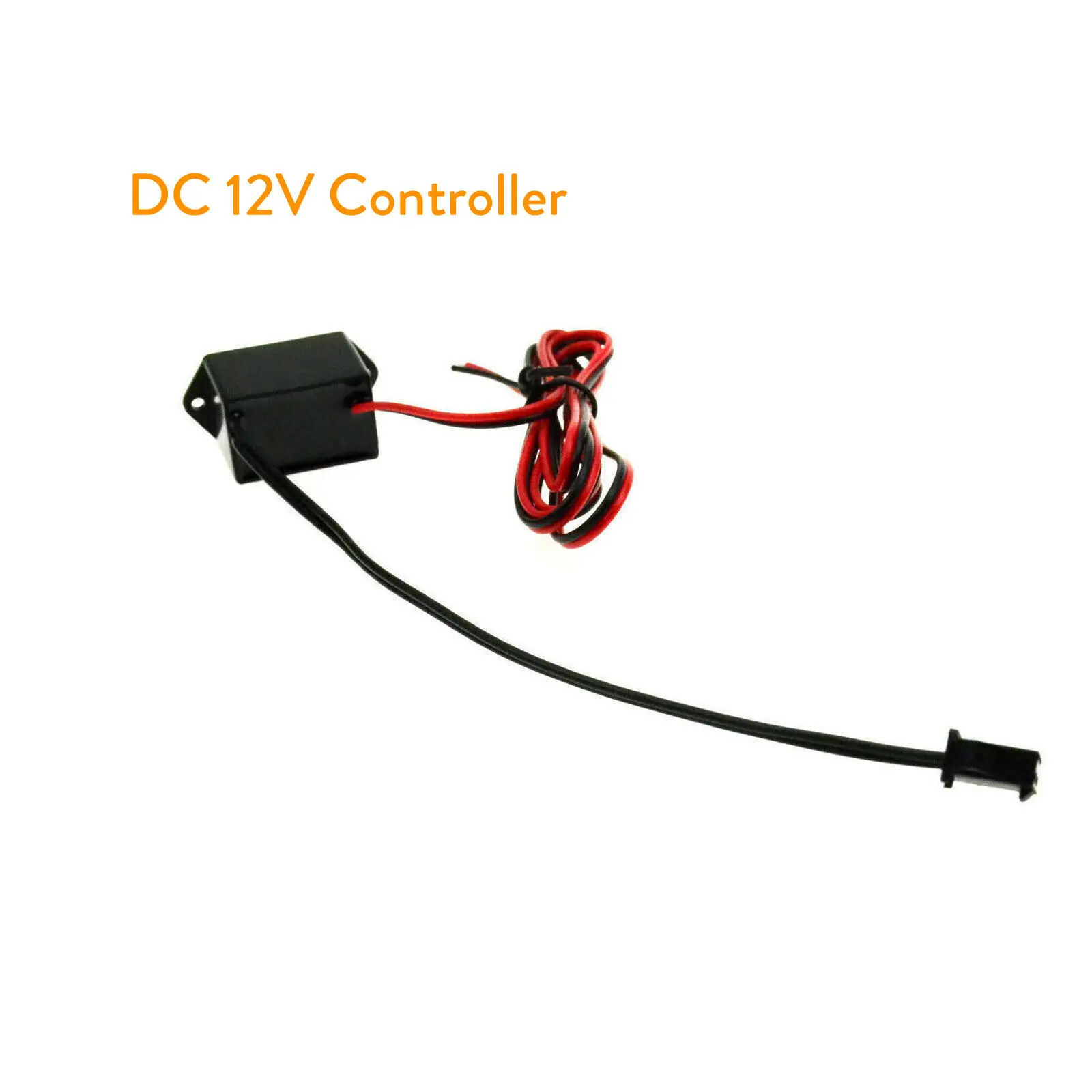 DC 12V 5V 3V Battery Driver Inverter USB Car Ciggrette Controller EL Wire Splitter Connectors For Flexible Neon Light EL Wire