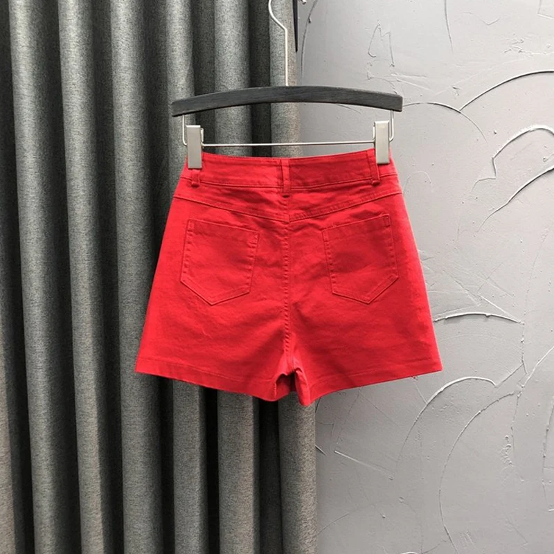 Gonne jeans casual streetwear tinta unita Gonna di jeans monopetto vintage da donna Gonne a vita alta con linea ad A avvolgente