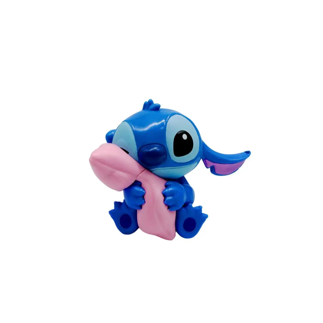 Disney Stitch Sweet Pink Series trendy speelgoedpop voor decoratie Verjaardagscadeau Actiespeelgoedfiguren Collectible Garage Kit