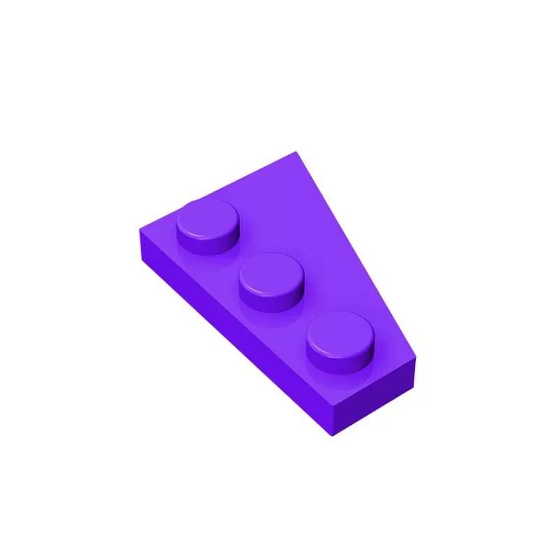 

[79Pcs] [50g] Model 43723MOC2X3 wedge plate (left), Children DIY STEM Building Blocks Toy, Gifts for MOC creators Group