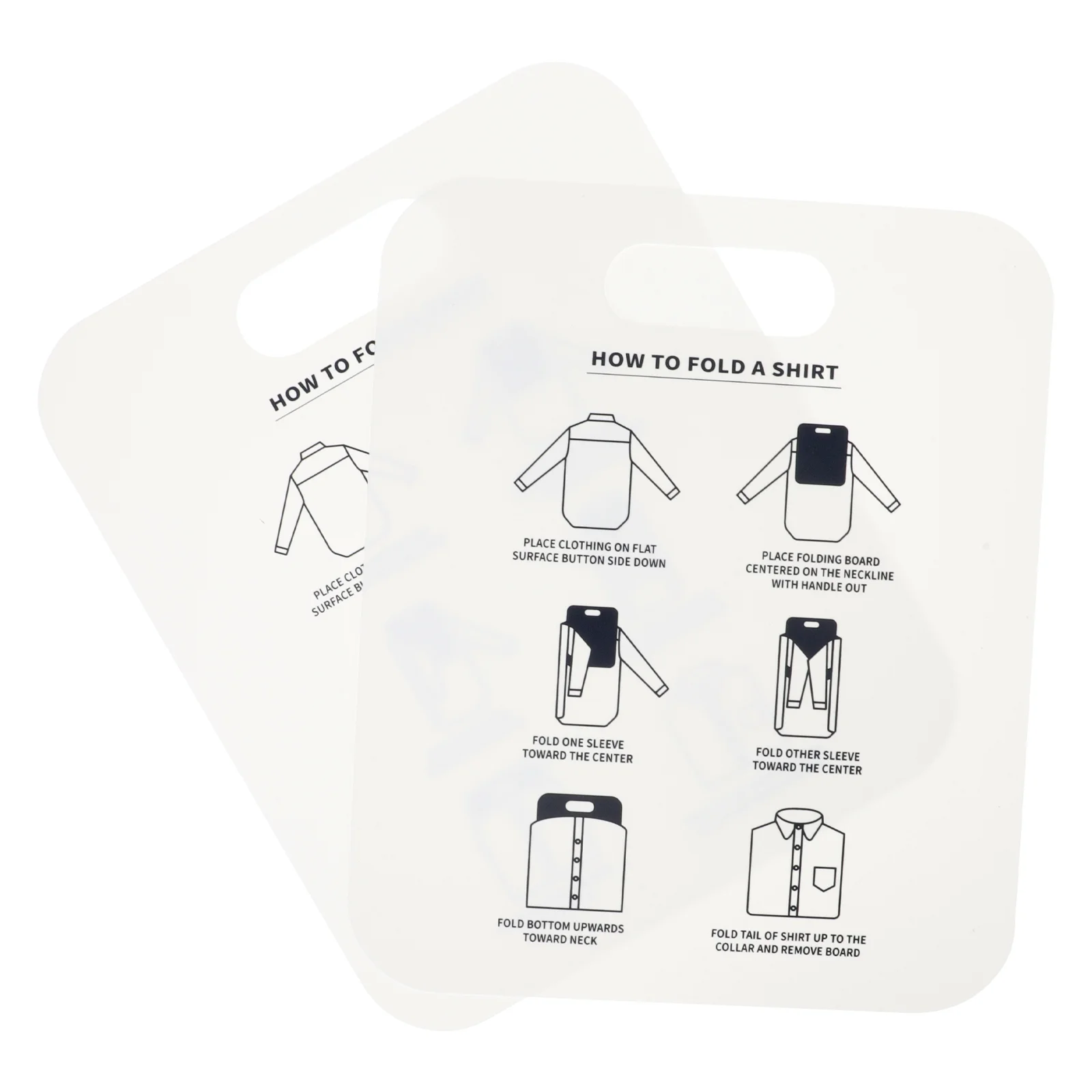 

Shirt Folding Board T Shirts Clothes Folder Durable Plastic Shirt Packing Cardboard Clothes Folding Tool Garment Inside