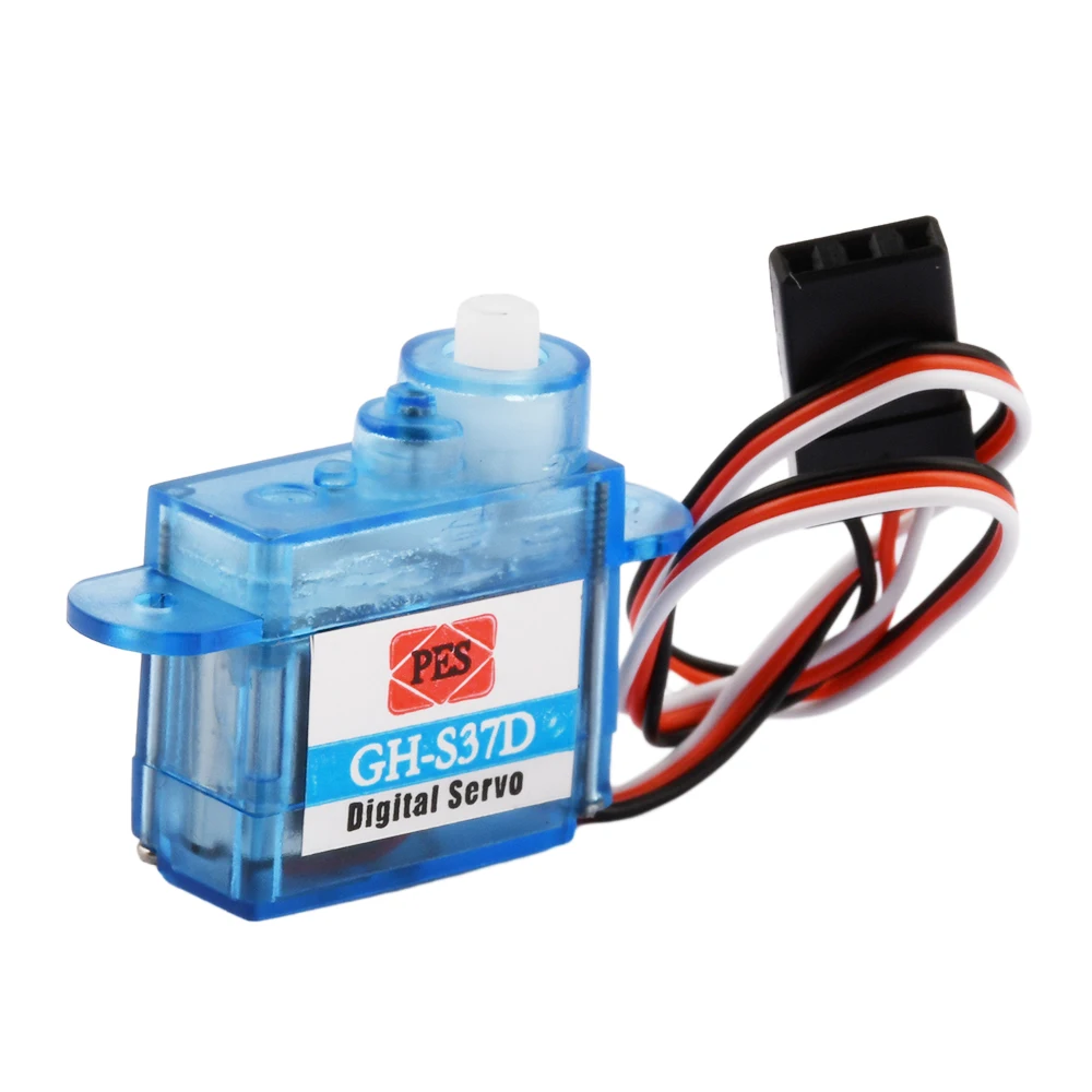 

5/10Pcs GH-S37D 3.7g Digital Servo Mini Micro Servo Hollow Cup Servo for RC plane Helicopter Boat Car