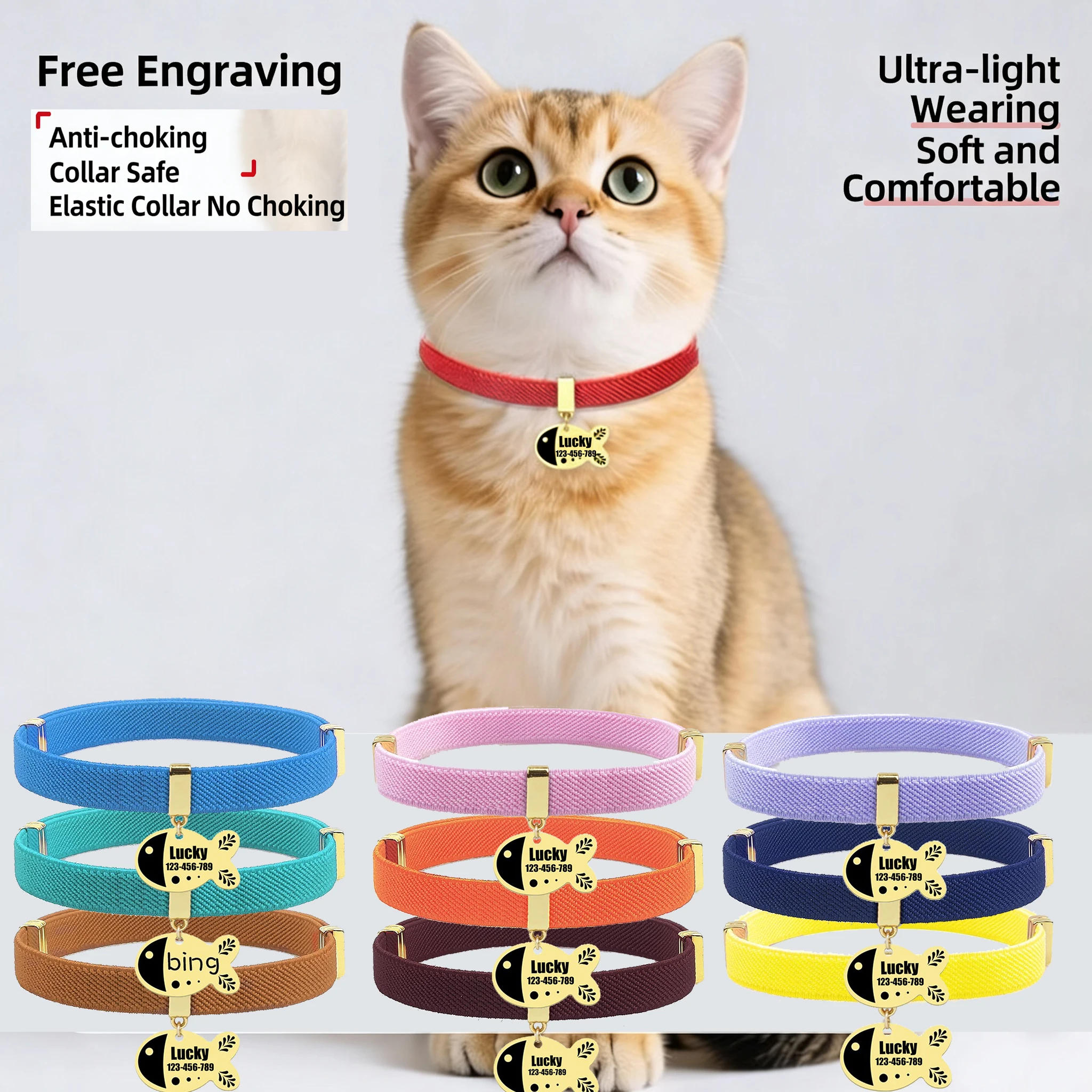 ปลอกคอแมวสั่งทำพิเศษฟรี สร้อยค - Gps Tracker Cattle Collar บทวิจารณ์และราคา