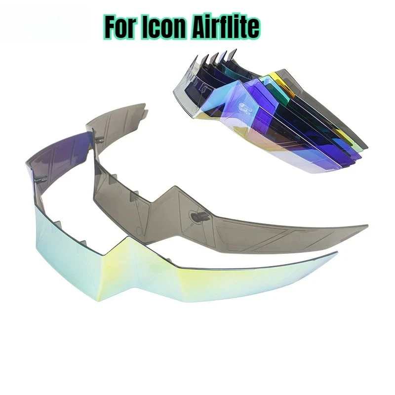 Tail Spoiler For ICON Airflite Ghost Helmet Accessories Tail Air Spoiler Motorcycle Helmet Modified Tail