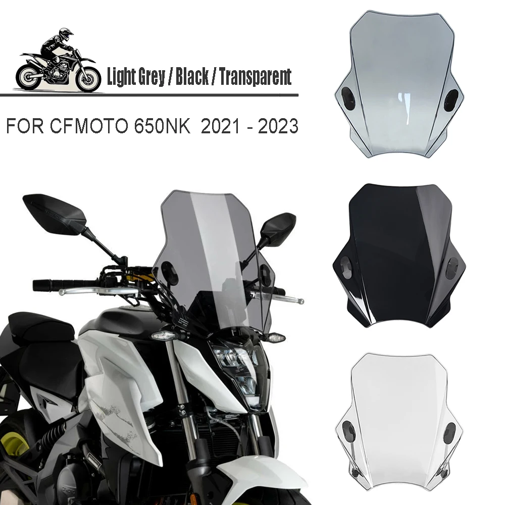 

650NK мотоциклетная высококачественная летучая мышь из АБС-пластика с регулируемым лобовым стеклом для CFMOTO 650 NK CF MOTO 650NK 2021-2023
