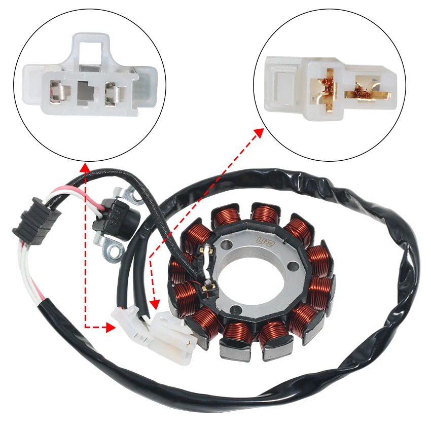 

Motorcycle Ignition Coil Stator Coil For Yamaha CZD250 XMAX 250 CZD300 EVOLIS 300 CZD300 XMAX 300 OEM:B74-H1410-00 B74-H1410-01