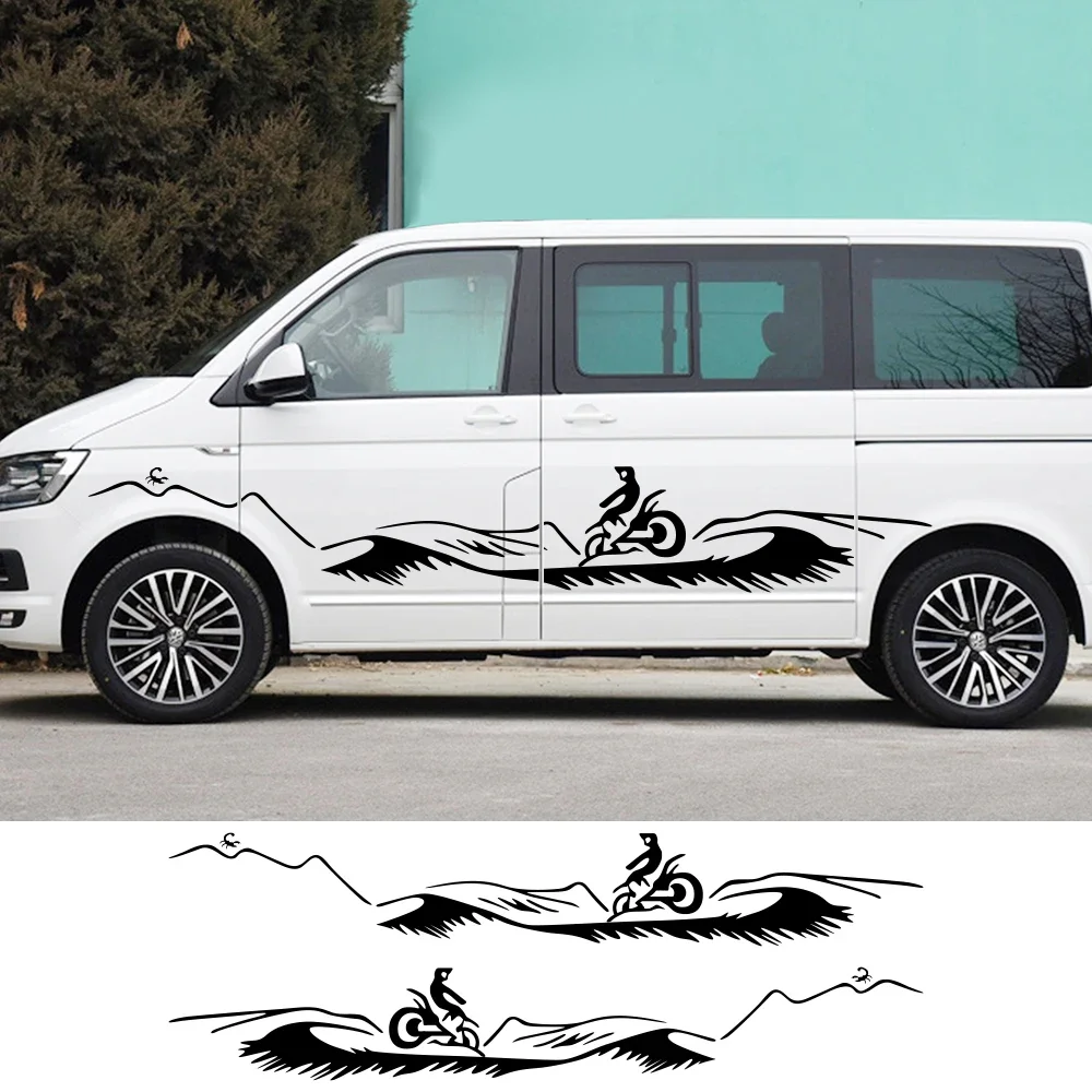 

Car Stickers For Volkswagen VW Transporter T4 T5 T6 Multivan Caravelle Motorhome Camper Van Motorcycle Decals Auto Accessories