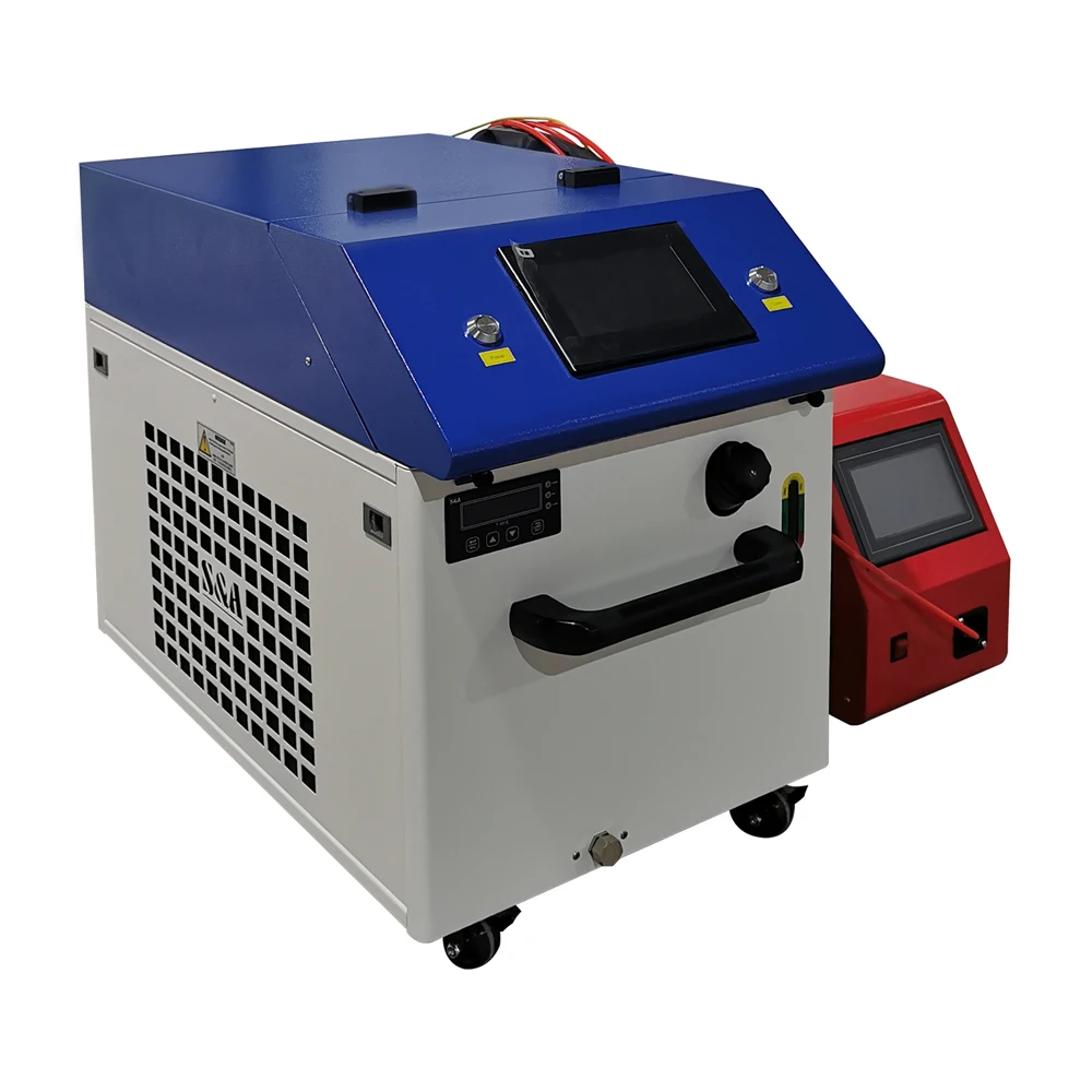 

3000W Handheld Fiber Laser Welding Machine For Aluminum And Steel 3-in-1