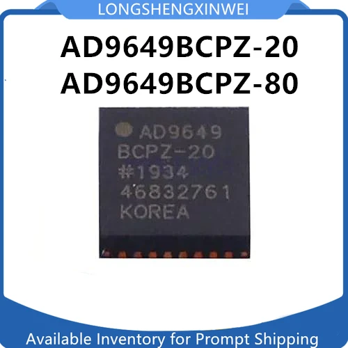

1 шт. AD9649BCPZ-20 AD9649BCPZ-80 чип аналого-цифрового преобразователя, совершенно новый и оригинальный на складе