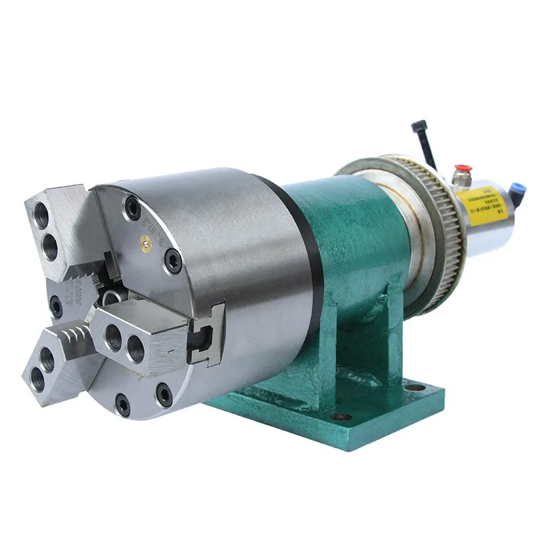 Lathe spindle pneumatic rotary chuck Fully automated CNC three-jaw power head Pneumatic chuck