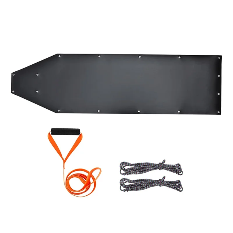 AED2-Deer Drag Sled Game Glide - Deer Cart Game Hauler سميكة مقاومة للتمزق ملحقات الصيد والعتاد لـ Hauling