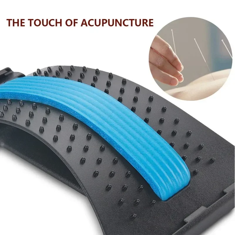 

Back Massager Stretcher Equipment Massageador,Massage Tools Magic Stretch Fitness Lumbar Support Relaxation Spine Pain Relief