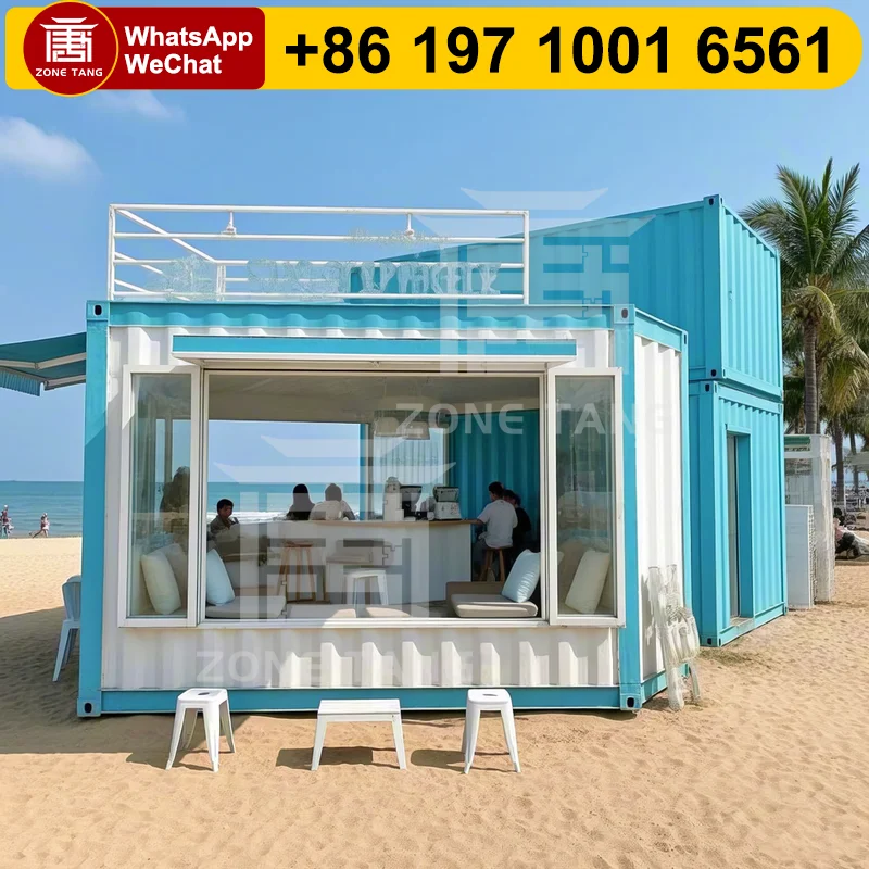 

40ft Container Modular Whole House Factory Price Cheap Tiny Houses 20/40FT Hot Sale Modern Manufactured Homes Eco-Friendliness