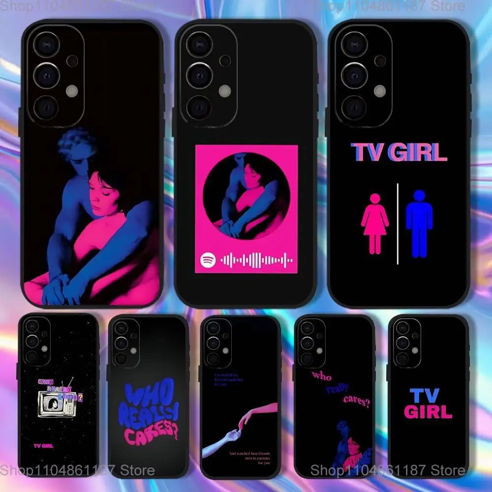 

Tv Girl Who Really Cares Phone Case For Samsung S25,S24,S21,S22,S23,S30,Ultra,S20,Plus,Fe,Lite,5G Black Cover