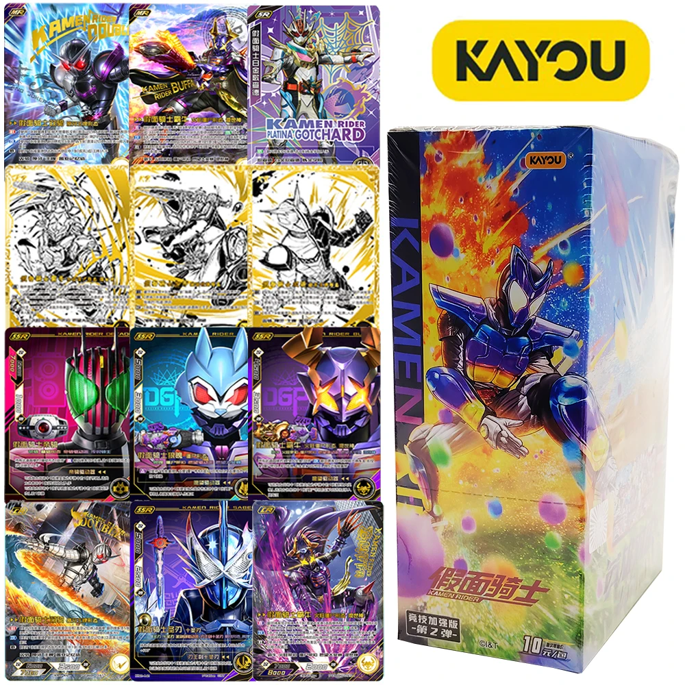 

KAYOU Original Kamen Rider Collection Card Hot Stamping Craft Theme Limited Character Card for Friends' Birthday Surprise Gift
