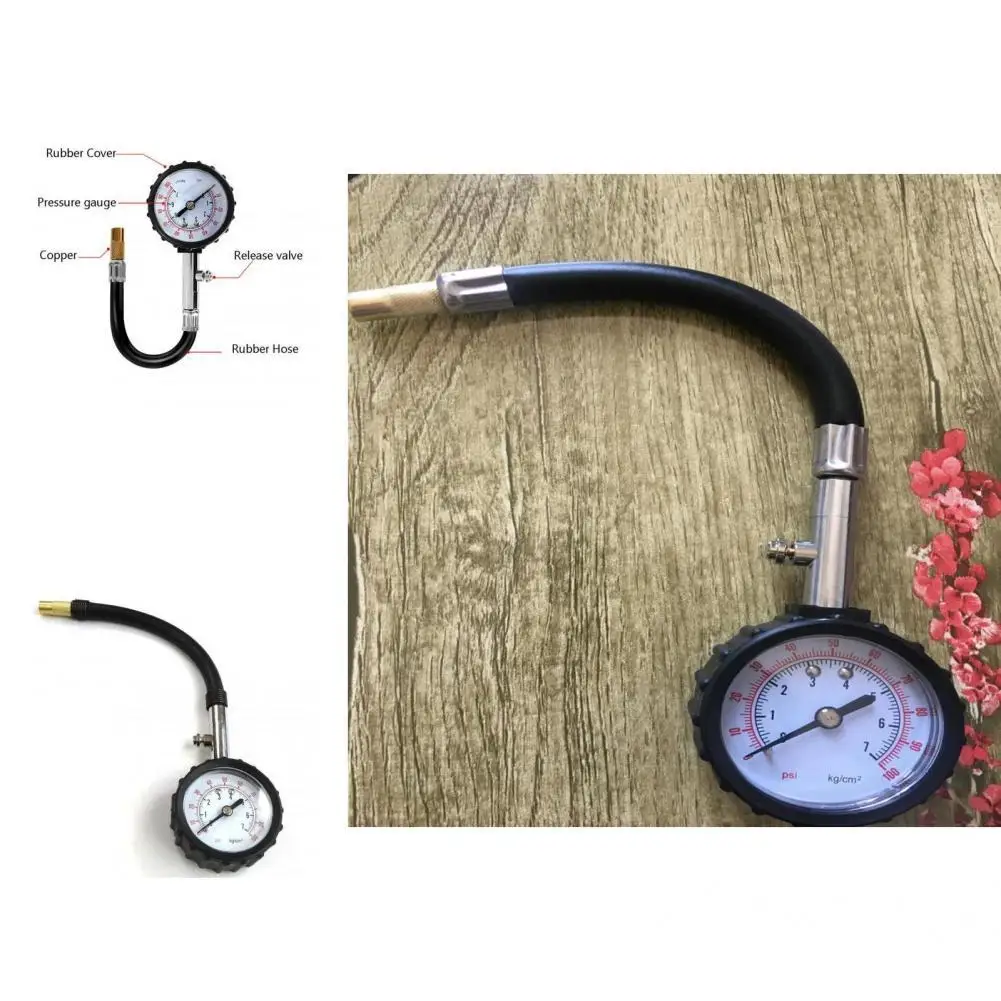 

High-quality Tire Pressure Meter Professional Mini Car Tyre Air Pressure Tester Meter Tire Gauge Tire Pressure Tester