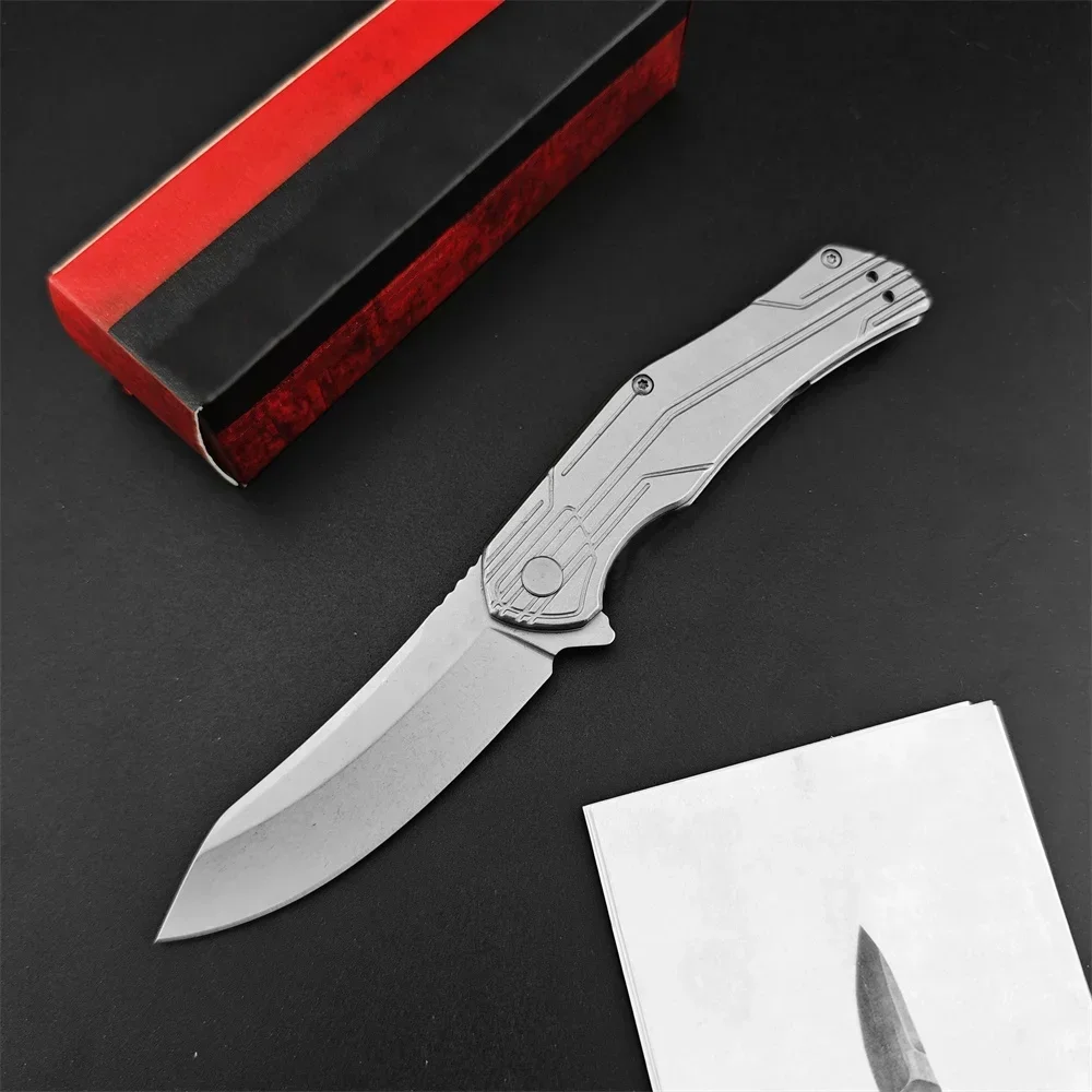

KS1380 Pocket folding knife 420 Steel Handle 8Cr13M Blade edc multitool knives Outdoor hiking selbstverteidigung tactical knife