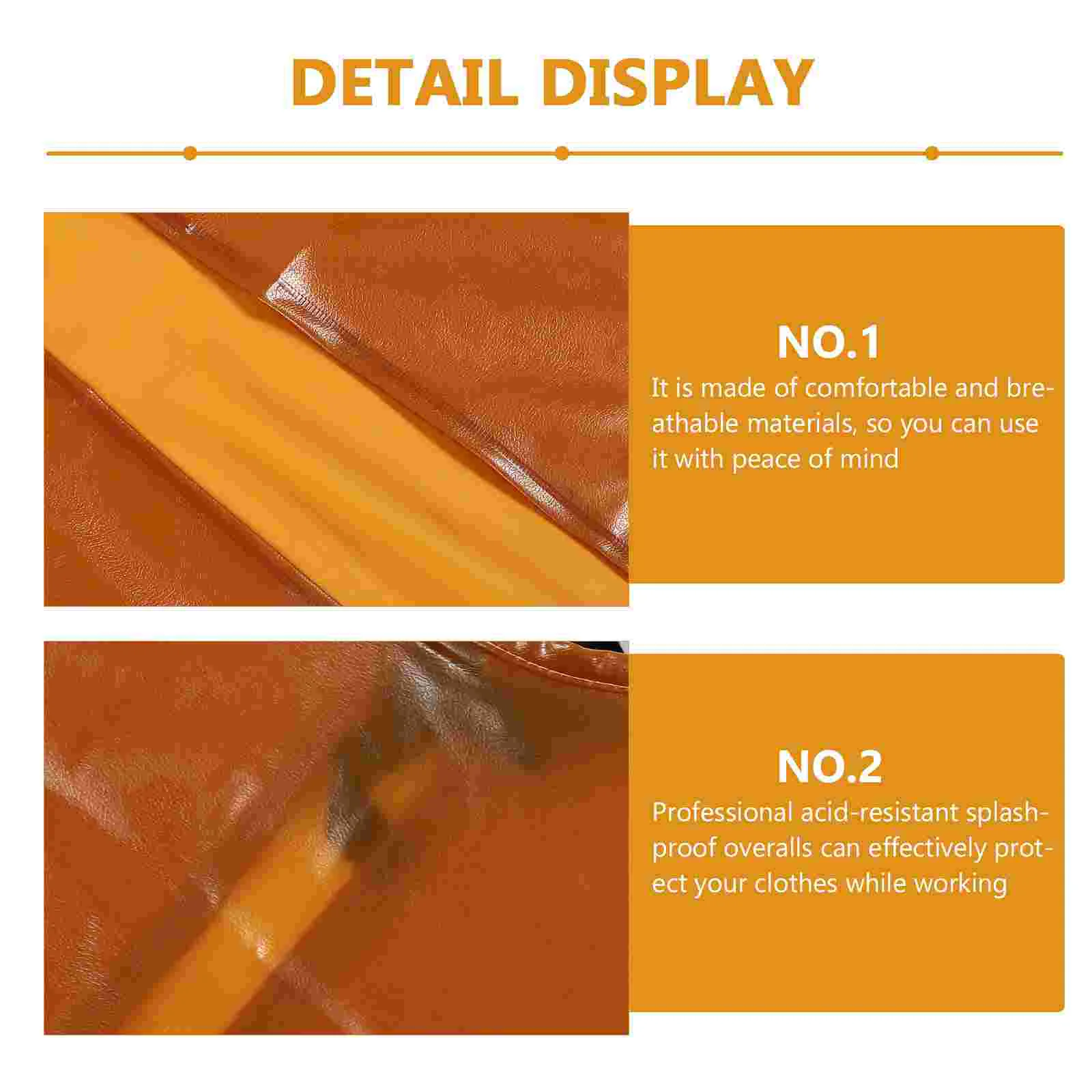 Waterproof Work Clothes Elastic Smock Overalls for Men Set Acid-resistant Apron Slaughter House Pvc Splash-proof