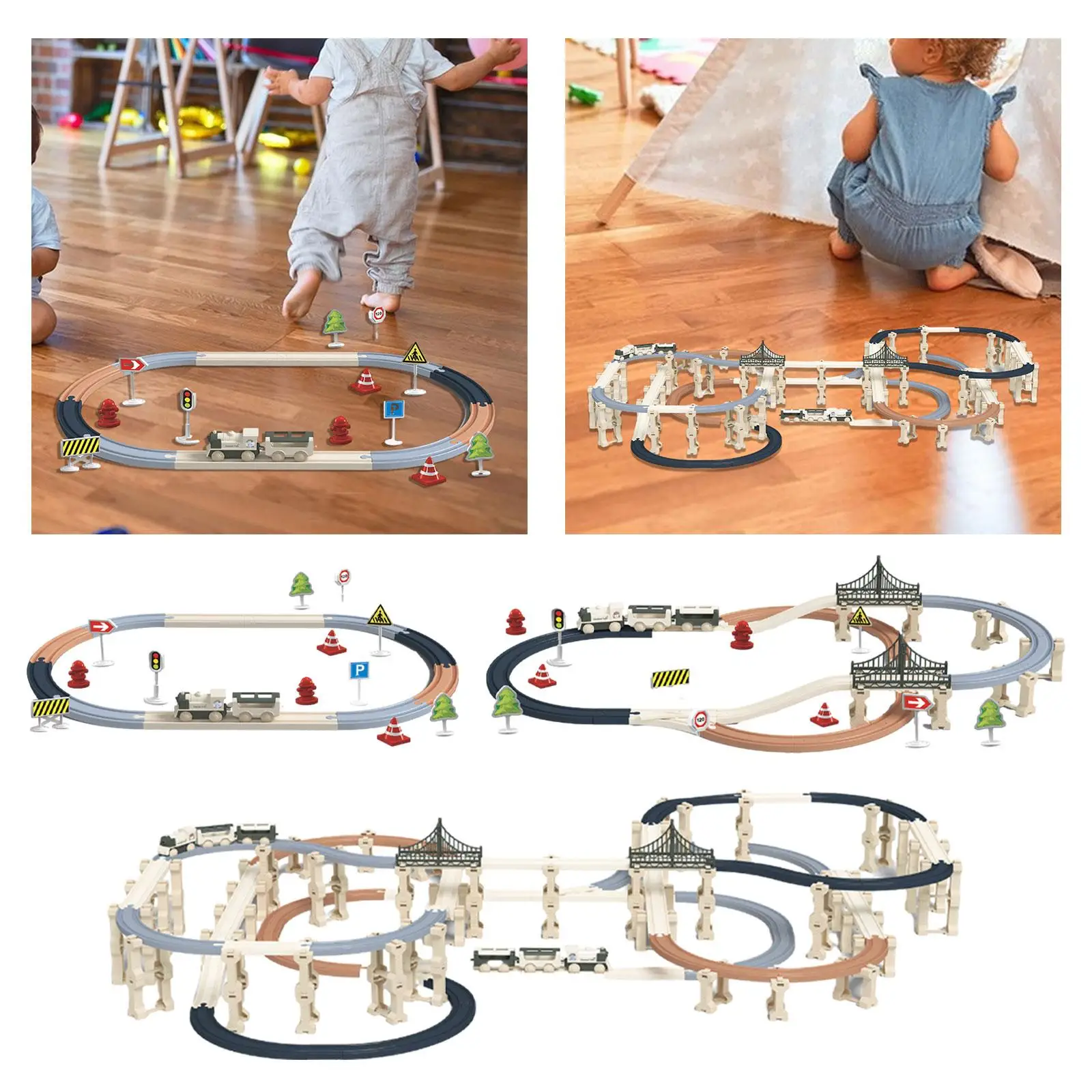 Trein- en railsets Creativiteit Elektrische treinen Spelen voor kinderen vanaf 3 jaar