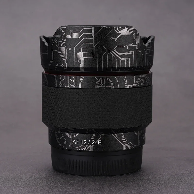 For Samyang AF 12mm F2 (For Sony Mount ) Anti-Scratch Camera Sticker Coat Wrap Protective Film Body Protector Skin Cover