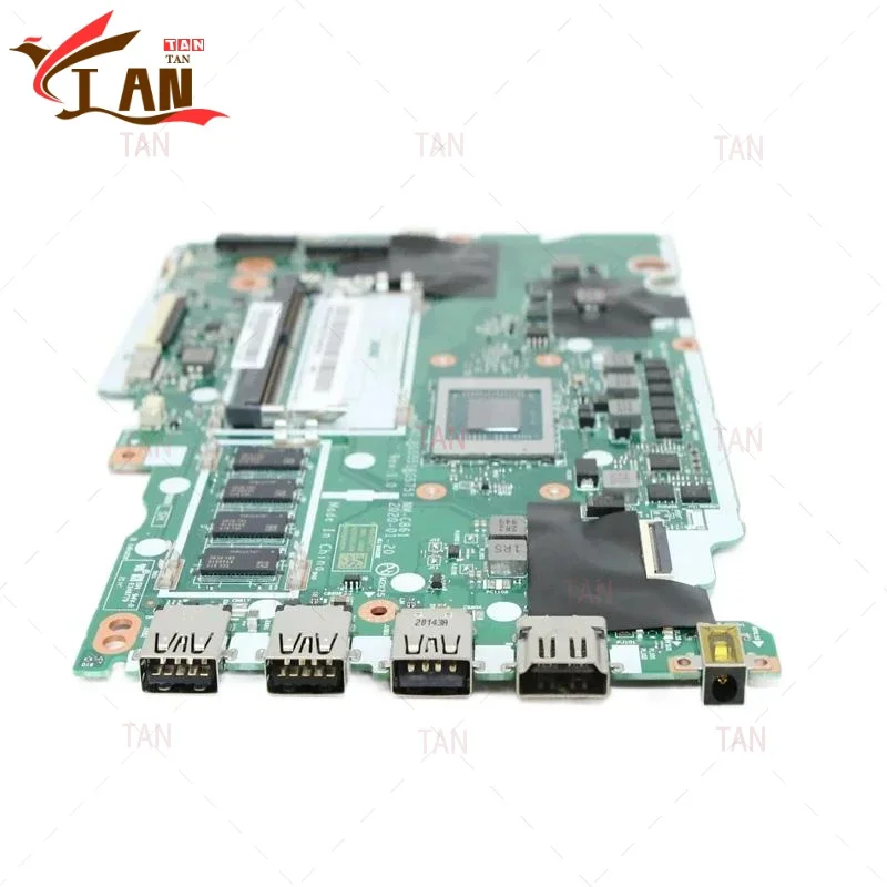 الأصلي لينوفو IdeaPad 3-15ARE05 اللوحة الأم للكمبيوتر المحمول 5B20S44306 NM-C861 مع وحدة المعالجة المركزية R5-4500U 4G RAM اختبار كامل الأصلي ل L