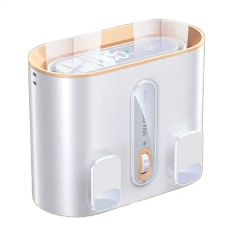 FGGS-Dual Duct High-Speed Waist Hanging Fan 6000Mah Portable Clip Style Desktop Electric Fan