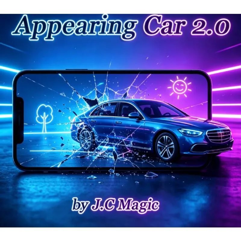 

Набор для фокусов «Появляющийся автомобиль 2.0» от J.C. Magic Gimmicks: реквизит для магии крупным планом, уличные трюки, креативное представление, забавная игра, магия