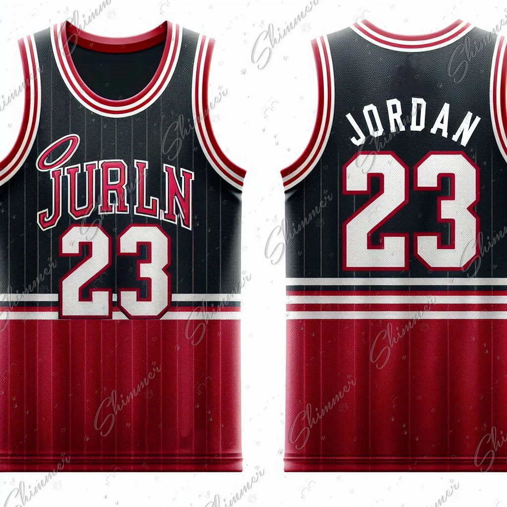 Girocollo senza maniche n. 23 Jordan Kids top Training and Competition tute da basket abbigliamento da palestra maglia da basket personalizzata da