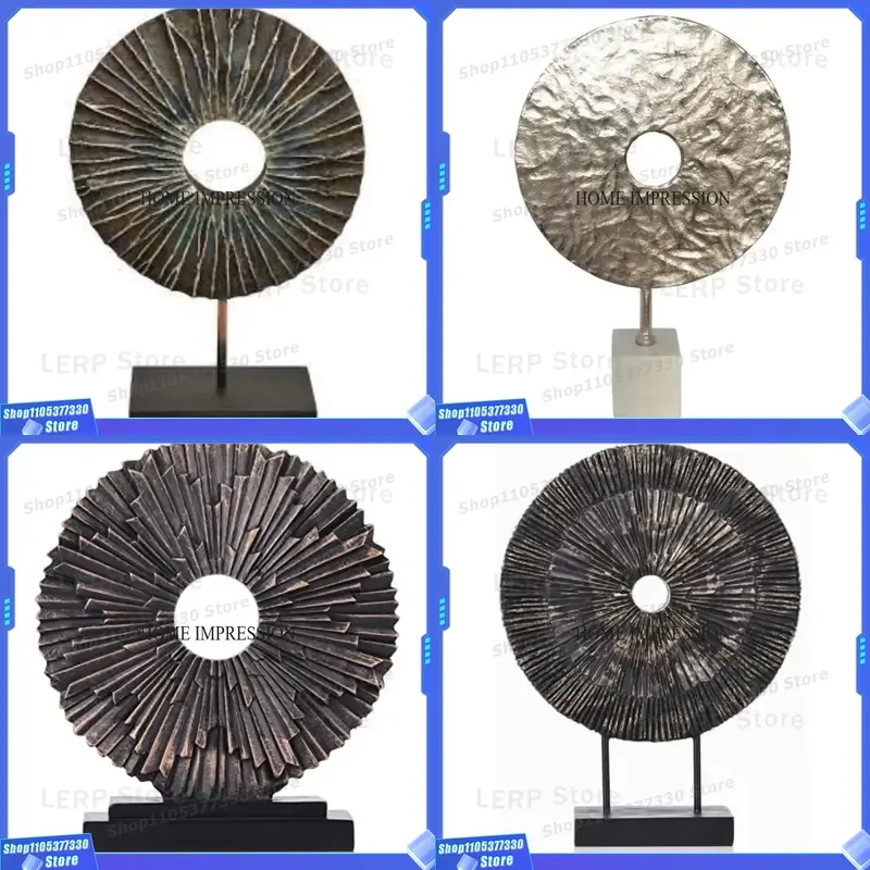 Heavy Black Powder Coated Metal Sculpture for Wedding Villa Party Table Decor Core Design Indian Style Art Piece Home