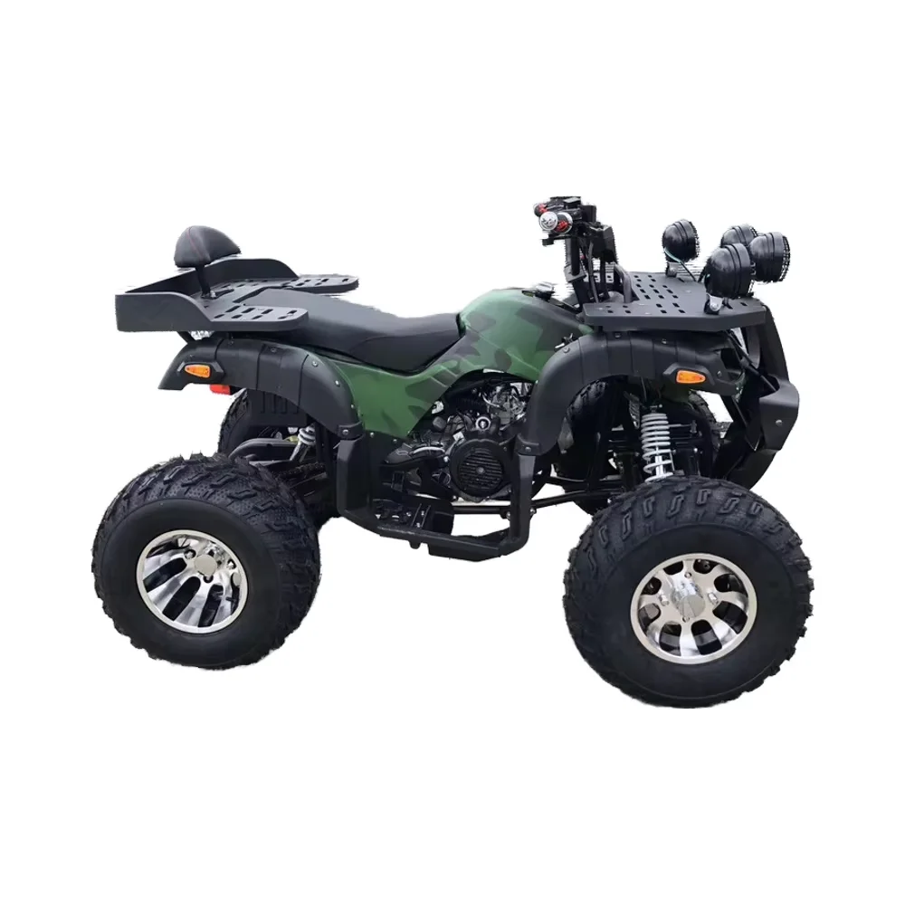 200cc Automatic ATV All-Terrain Four-Wheel Motorcycle for Beach Off-Road Mountain Cross-Border Riding Chain Drive Transmission