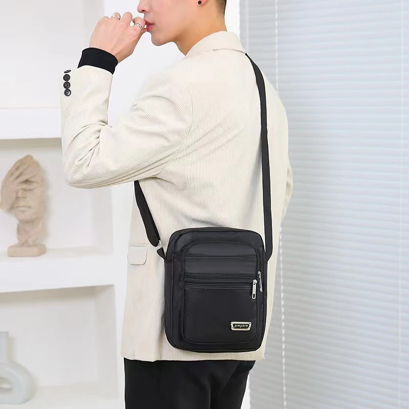 New Men Crossbody Bags Nylon Men Women Shoulder Bags Travel Casual Storage Shoulder Bag Messenger Bags