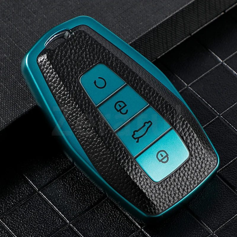 TPU Auto Key Protect Holder Shell for Geely Coolray Atlas Boyue NL3 Emgrand X7 EX7 SUV GT GC9 Borui Car Remote Key Case Cover