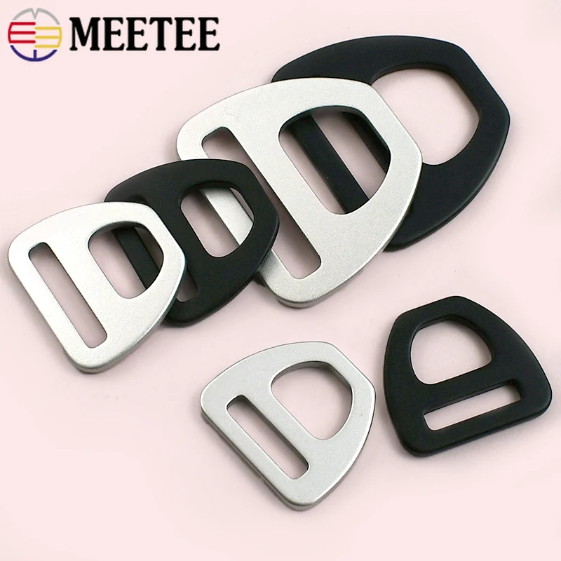 

5/10/20Pcs 15-38mm Metal Buckles Pet Collar Tri-Glide Slider Clasp Outdoor Backpack Strap Adjuster Crafts Hardware Accessories