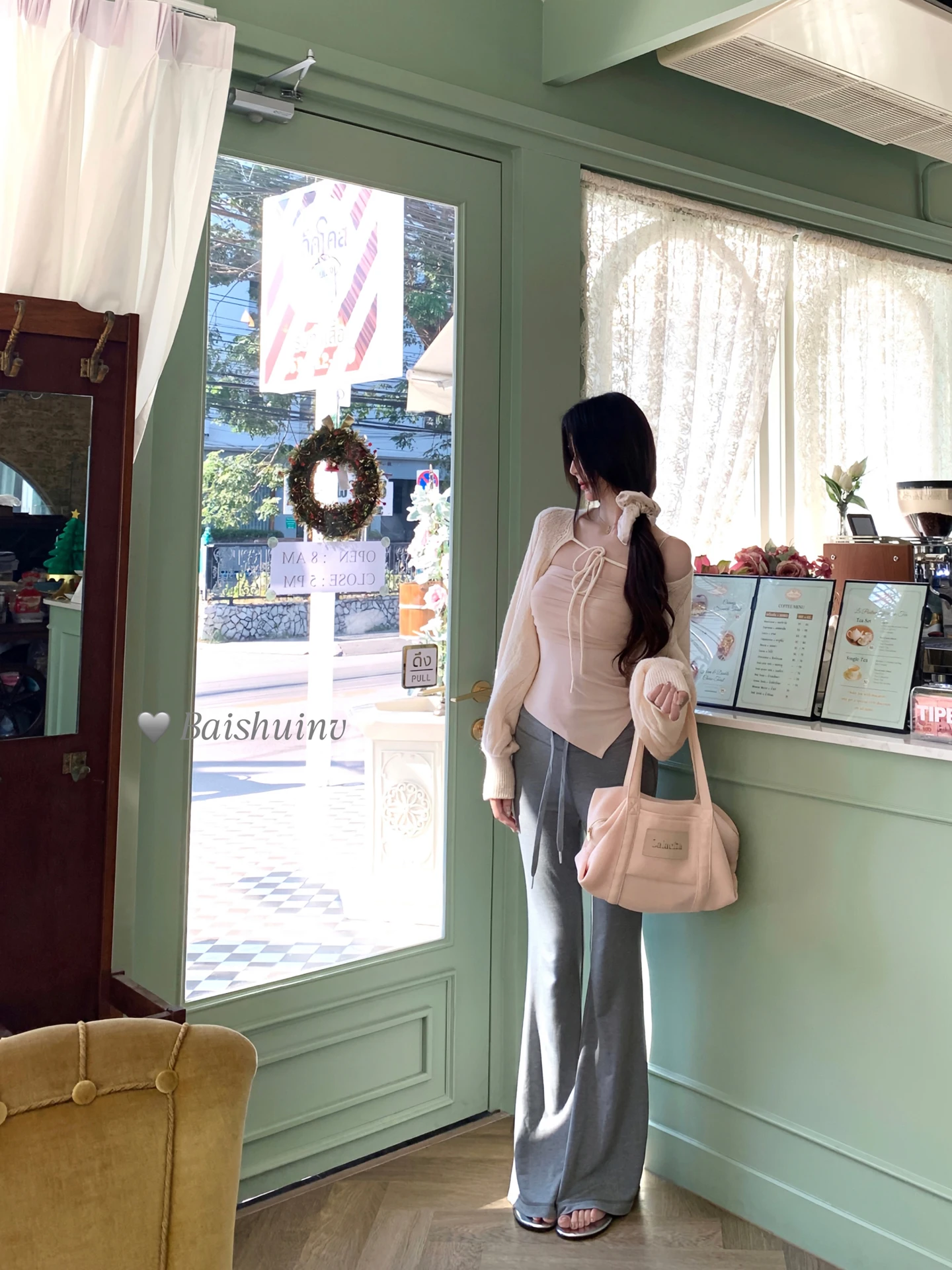 

Свободные повседневные брюки для женщин с высокой талией, расклешенные, дышащие, удобные, длинные, для комфортного отдыха, модные, женские