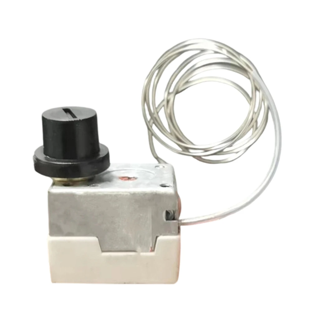 White Manual Thermostat 110C 250C 320C High Limit Switch For Oven Fryer Temperature Controller Electrical Outlet Parts