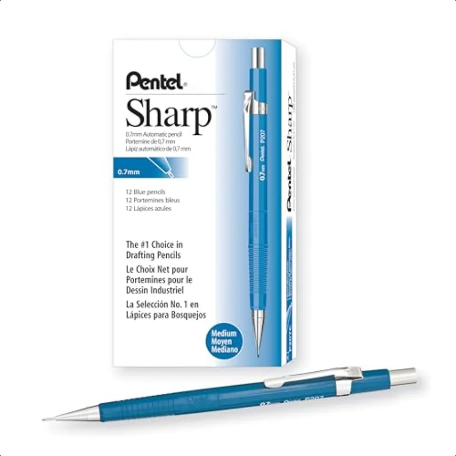 matita-meccanica-sharp-da-07-mm-con-canna-blu-scatola-da-12-p207c