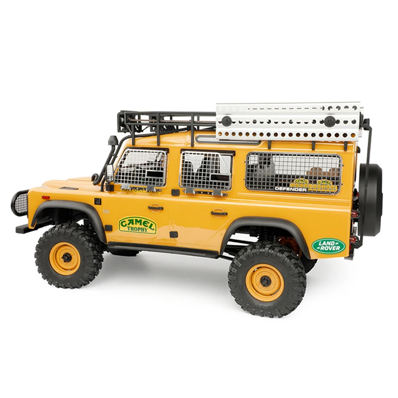 Rede de janela dobrável de metal, armadura protetora, rede de janela lateral para carro crawler 1/10 rc traxxas defender fcx10 camelo cup defender diy