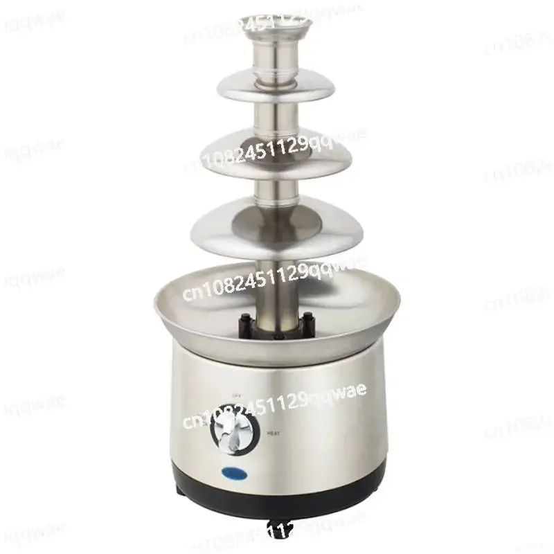 Four-layer stainless steel chocolate mixer fountain XW-001E-2 230V 180W