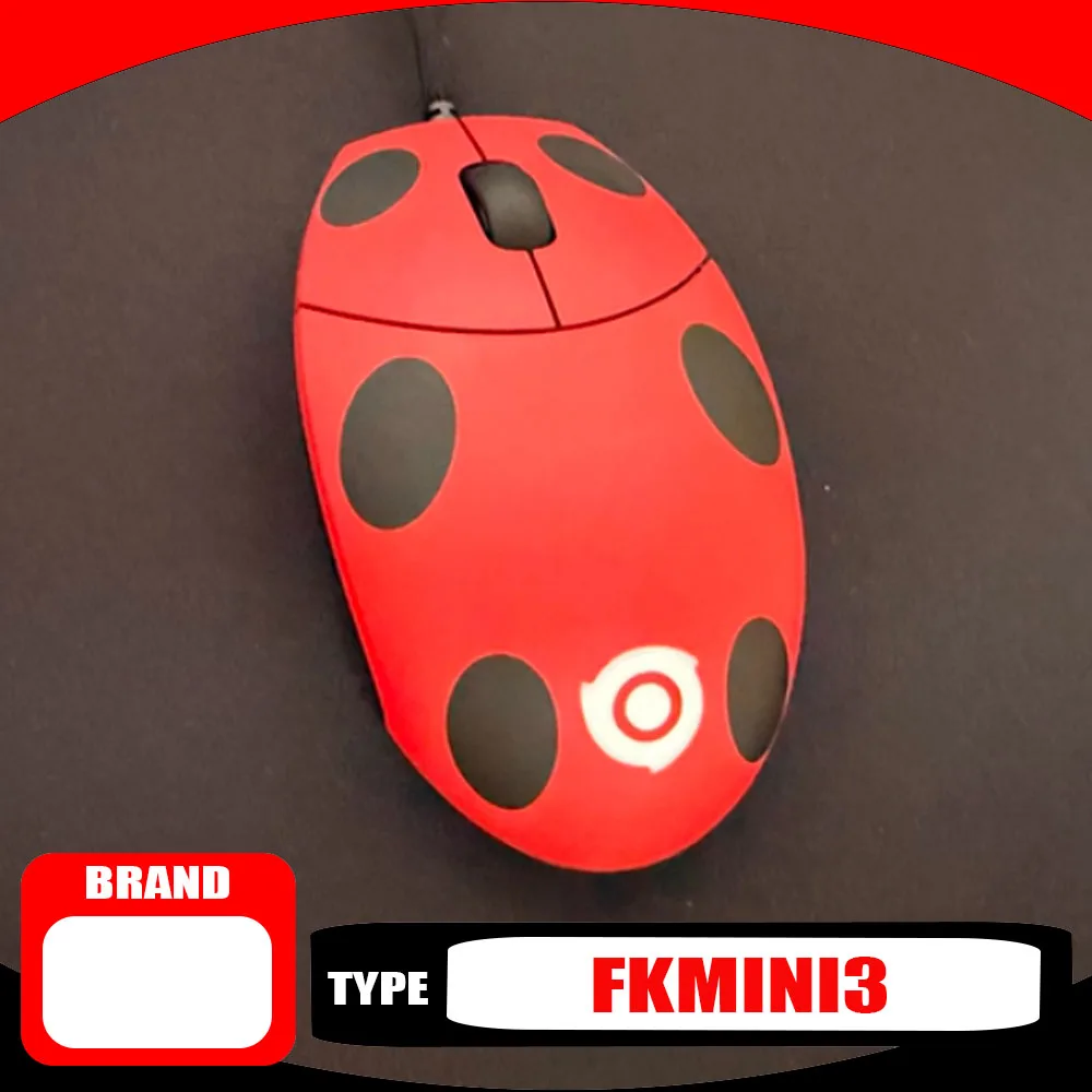 Commatech Fkmini3 Gaming-Maus, kabelgebunden, USB, leicht, CF/RTS, zweihändig, E-Sport-Maus, optisches PC-Zubehör, PMW3311, 12000 DPI, Geschenk