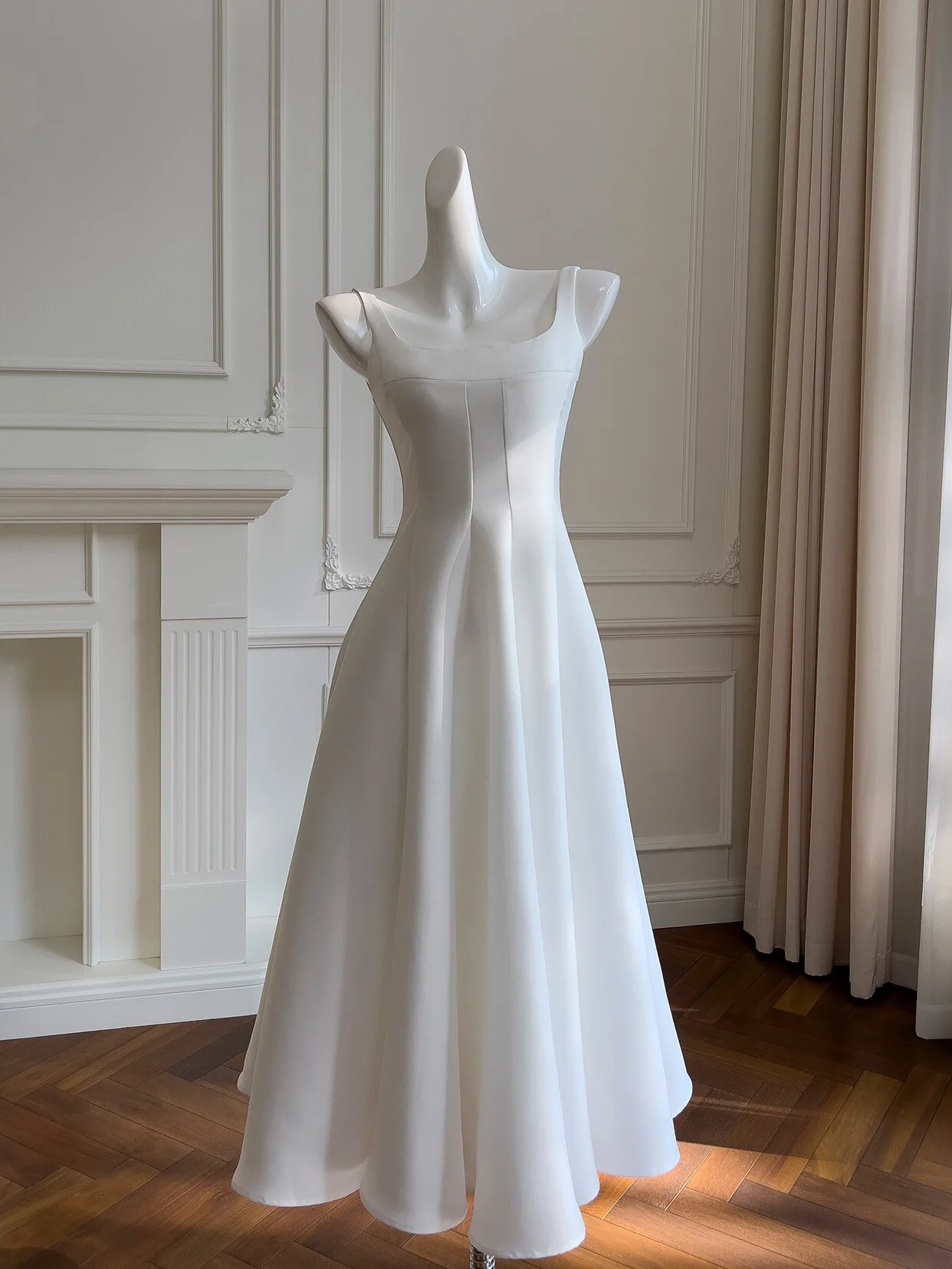 Abito da sera retrò Hepburn Sle Bla a vita alta A-Line Dr Luxury Ele Dr per Cany Year End Par e cena