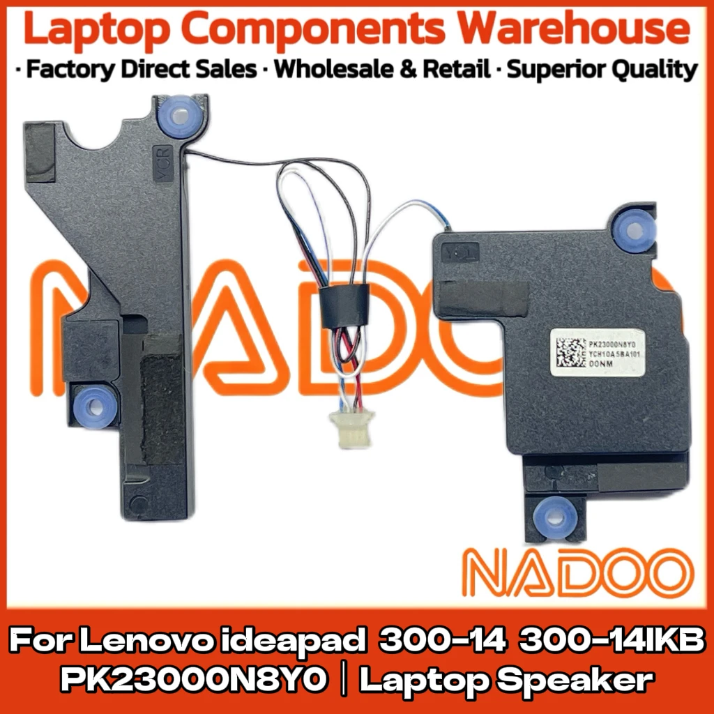 新しいオリジナルノートパソコンスピーカー内蔵ホーンオーディオ-lenovo-ideapad-300-14-300-14ikb-pk23000n8y0用-内蔵左右スピーカー