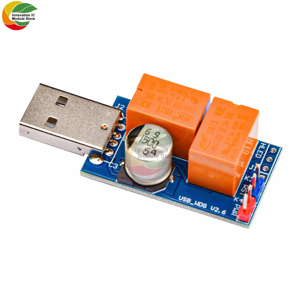 High-quality USB Watchdog Computer Crash Blue Screen Card Drop Card Automatic Restart / Game Monitoring Server Double Relay